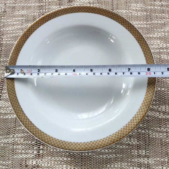 Vintage Favolina 6 Gold Gilded Pattern Bowl Poland - Picture 5 of 11